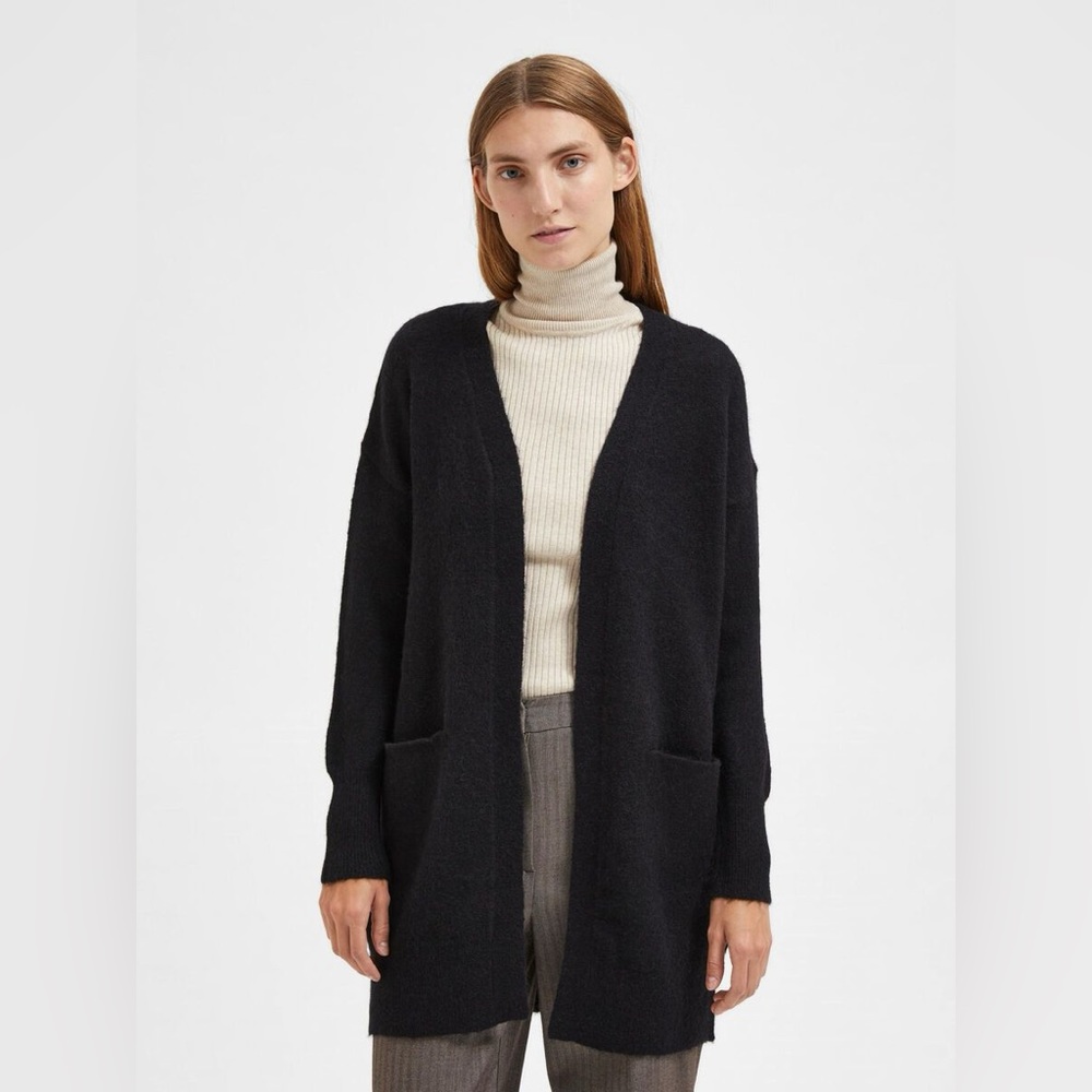 NWT Selected Femme Long Knitted Cardigan